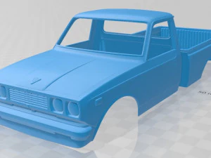 toyota hilux 1972 printable body car 3D Print Model