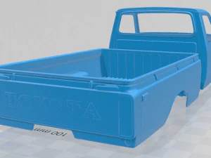 toyota hilux 1972 printable body car 3D Print Model
