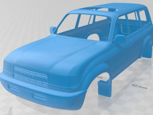 toyota land cruiser j80 1995 printable body car 3D प्रिंट मॉडल