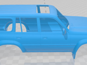 toyota land cruiser j80 1995 printable body car 3D प्रिंट मॉडल