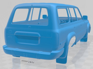 toyota land cruiser j80 1995 printable body car 3D प्रिंट मॉडल