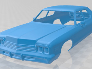 monaco 1974 printable body car 3D 打印模型