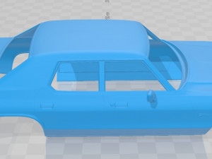 monaco 1974 printable body car 3D Print Model