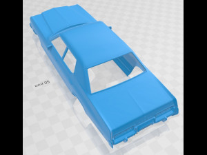 monaco 1974 printable body car 3D Print Model
