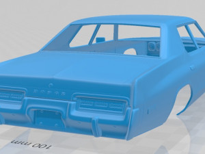 monaco 1974 printable body car 3D Print Model
