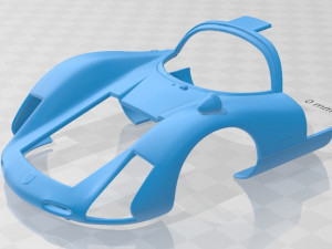 porsche 906 carrera 6 coupe 1966 printable car Modèles 3D en vedette