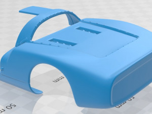 porsche 906 carrera 6 coupe 1966 printable car Modèles 3D en vedette