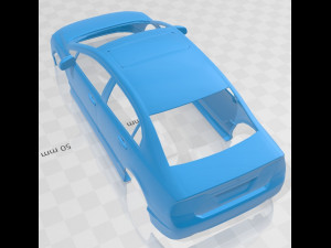 honda civic sedan 2007 printable body car 3D 打印模型