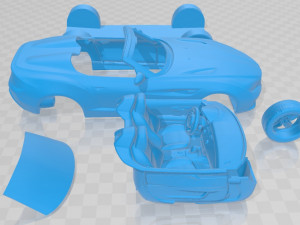 zagato roadster 2013 printable car Modello di stampa 3D