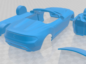 zagato roadster 2013 printable car Modello di stampa 3D