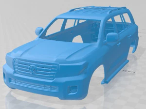 toyota land cruiser j200 2013 printable body car 3D Print Model