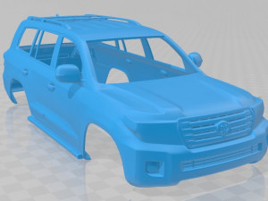 toyota land cruiser j200 2013 printable body car 3D Print Model