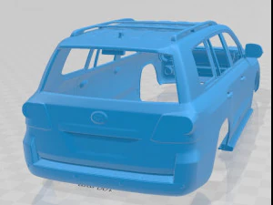 toyota land cruiser j200 2013 printable body car 3D Print Model
