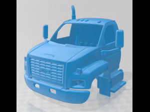 topkick c8500 2004 printable body truck 3D प्रिंट मॉडल