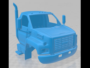topkick c8500 2004 printable body truck 3D प्रिंट मॉडल