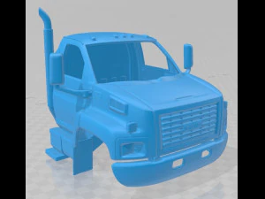 topkick c8500 2004 printable body truck 3D Print Model