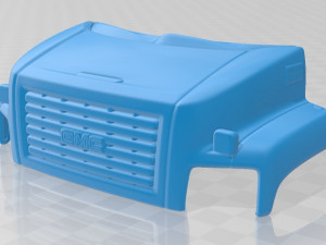 gmc topkick c8500 2004 printable cabin truck 3D Baskı Modeli