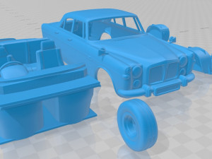 rover p5b coupe 1973 printable car Modelo de Impressão 3D