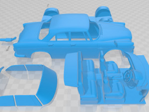 rover p5b coupe 1973 printable car Modelo de Impressão 3D