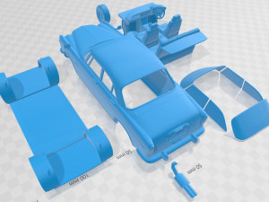 rover p5b coupe 1973 printable car Modelo de Impressão 3D