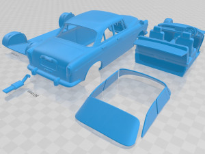 rover p5b coupe 1973 printable car Modelo de Impressão 3D