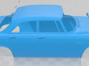 rover p5b coupe 1973 printable body car 3D Baskı Modeli