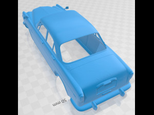 rover p5b coupe 1973 printable body car 3D Baskı Modeli
