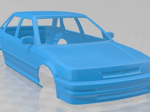 honda concerto ma sedan 1988 printable body car 3Dプリントモデル