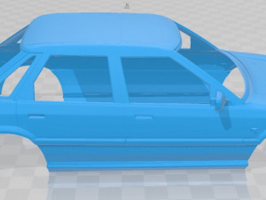 honda concerto ma sedan 1988 printable body car 3Dプリントモデル