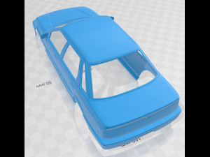 honda concerto ma sedan 1988 printable body car 3Dプリントモデル