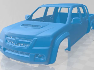 holden colorado crewcab lx 2008 carrosserie imprimable Modèles 3D en vedette