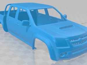 holden colorado crewcab lx 2008 printable body car 3D 打印模型
