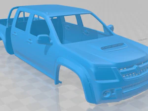 holden colorado crewcab lx 2008 printable body car 3D Print Model