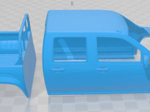 holden colorado crewcab lx 2008 printable body car 3D Print Model