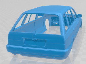 e30 touring printable body car 3D Baskı Modeli