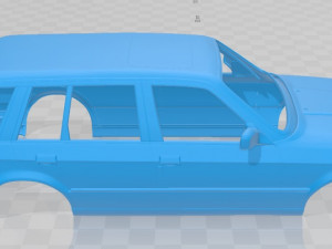 e30 touring printable body car 3D Baskı Modeli