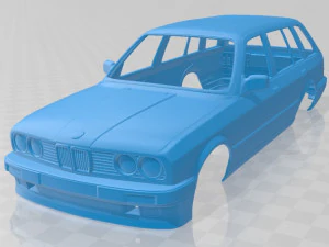 e30 touring printable body car Modello di stampa 3D