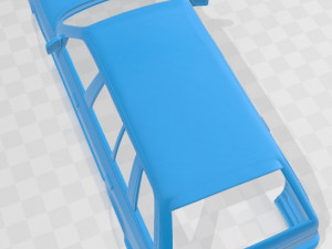 e30 touring printable body car 3D Baskı Modeli