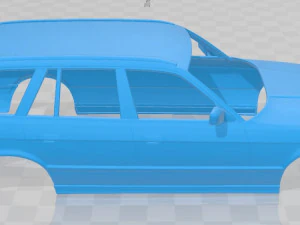 5 series touring 1993 printable body car 3D Print Model