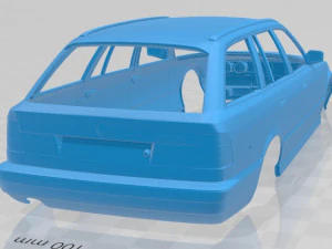 5 series touring 1993 printable body car 3D Print Model