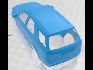 territory 2012 printable body car Modelo de Impressão 3D