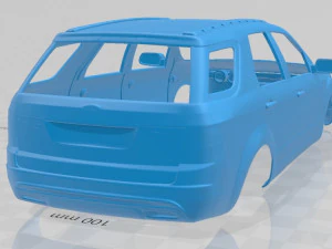 territory 2012 printable body car 3D Print Model