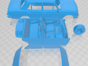 vaz lada 2106 1976 printable car 3D Druckmodell