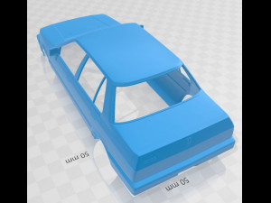 honda civic sedan 1983 printable body car 3D प्रिंट मॉडल