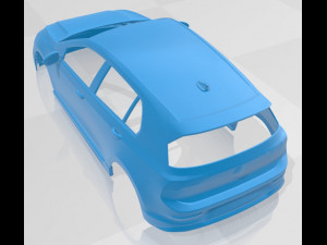 volkswagen golf 8 r 2022 printable body car 3D प्रिंट मॉडल