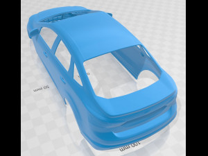 focus sedan 2011 printable body car Modello di stampa 3D