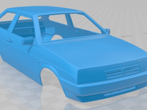 vaz lada 2108 1984 printable body car 3D प्रिंट मॉडल