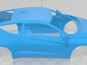 honda cr-z 2011 printable body car 3D प्रिंट मॉडल