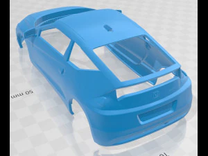 honda cr-z 2011 printable body car 3D Print Model