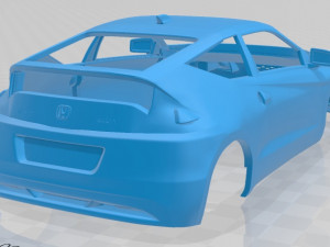 honda cr-z 2011 printable body car 3D प्रिंट मॉडल